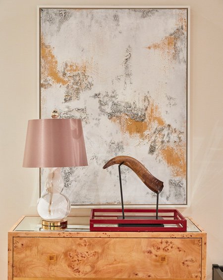Tribal Glamour Console Table
