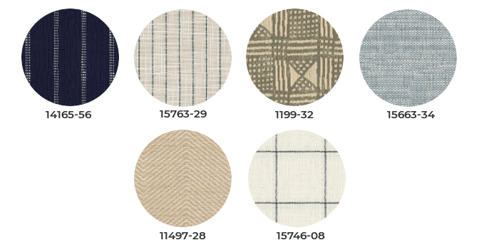 Modern Cottage Fabric Swatches